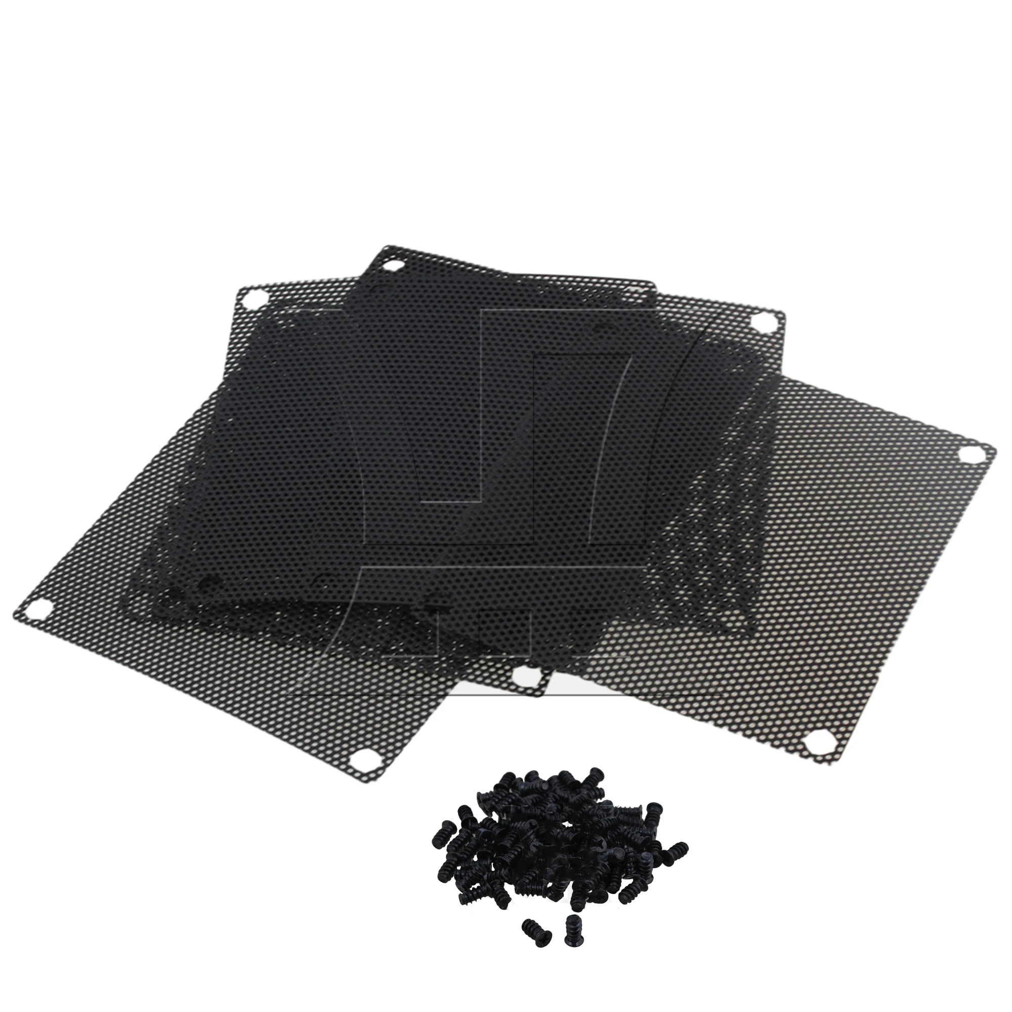 

BQLZR 150pcs Plastic Computer Case Fan Dust Filter 80mm Black for Audio Equipment Office