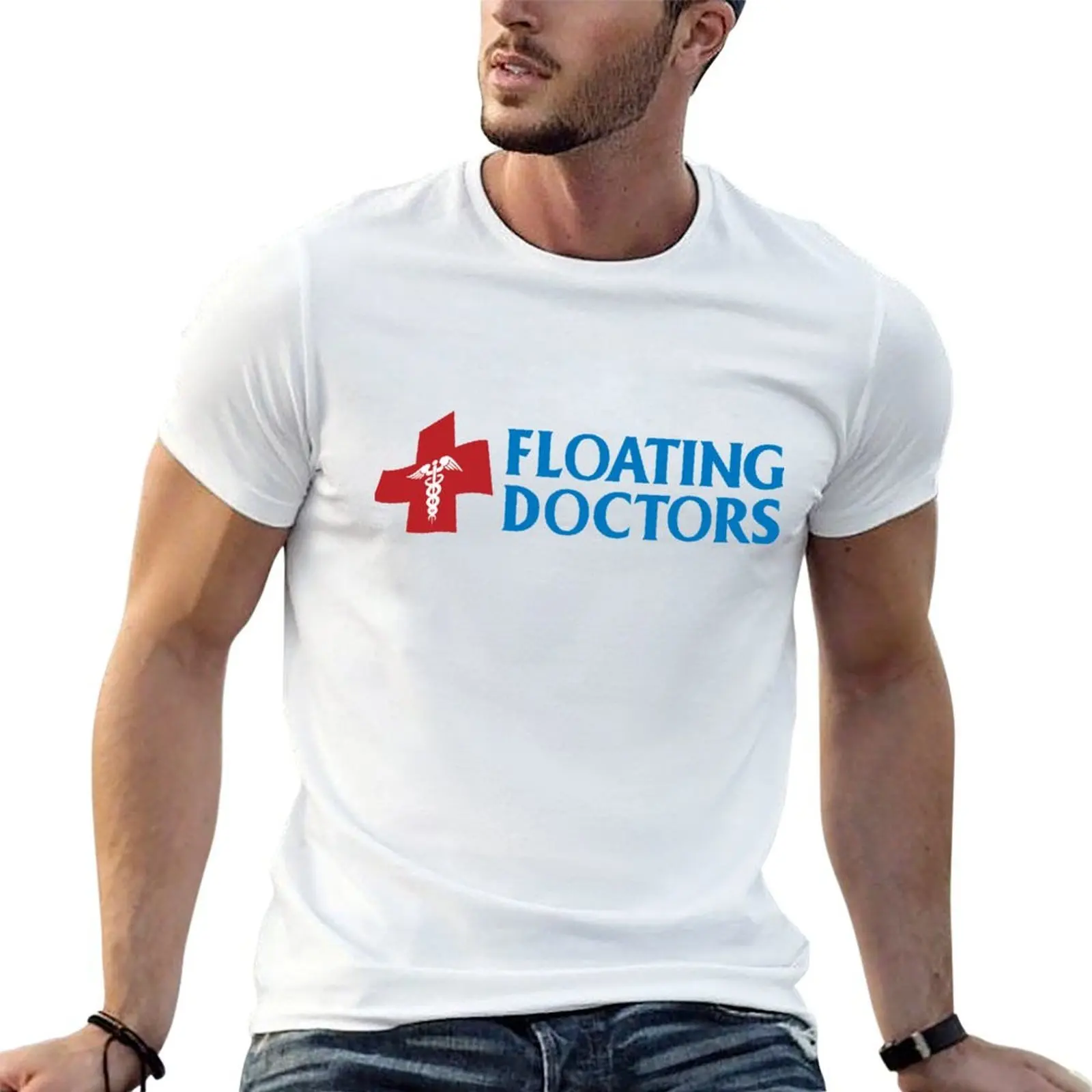 

Floating Doctors Medical Cross Logo T-Shirt cotton t shirt man funny t shirts dark humor t shirt man luxury T-shirt
