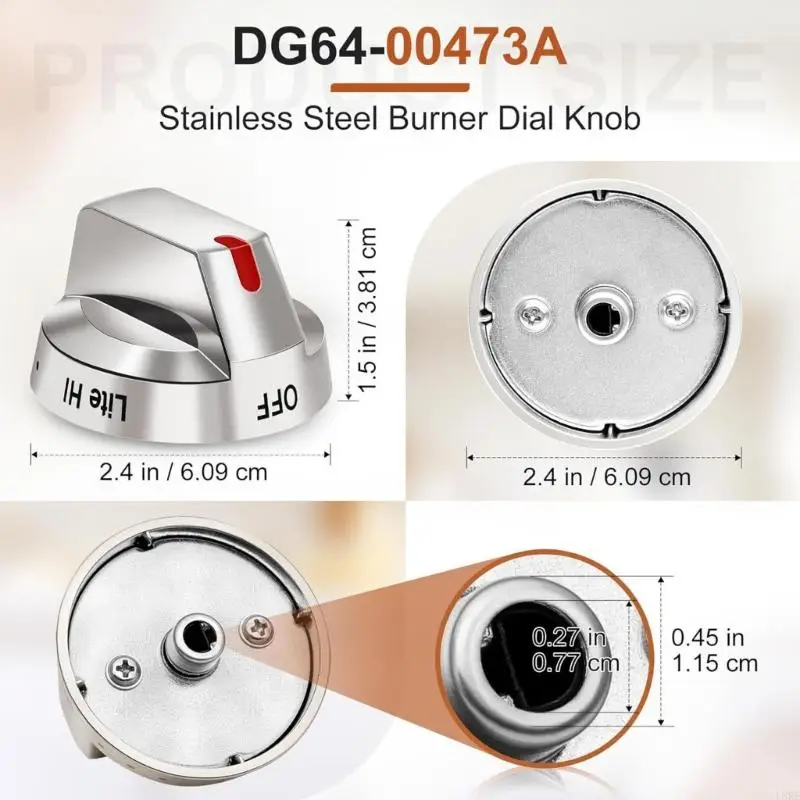 L8RE Гладкий вращение Электрическая плита Ручка для легкой приготовления.