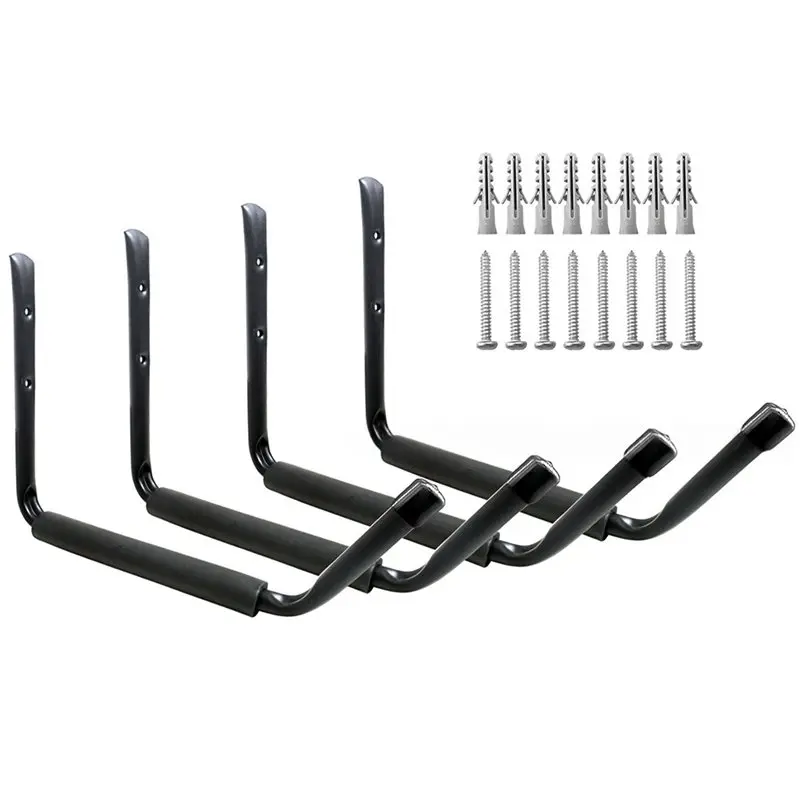 Wall Mount Garage Kayak Storage Hook Light Weight Scratch-Resistant Canoe Hanger Kayak Rack For Surfski Paddleboard Snowboar