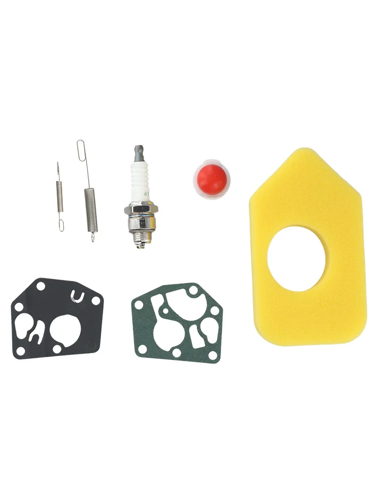 Parts Carburetor Membrane Kit Regulator Springs Replacement Outdoor Living Primer Pump Air Filter Carburetor Diaphragm