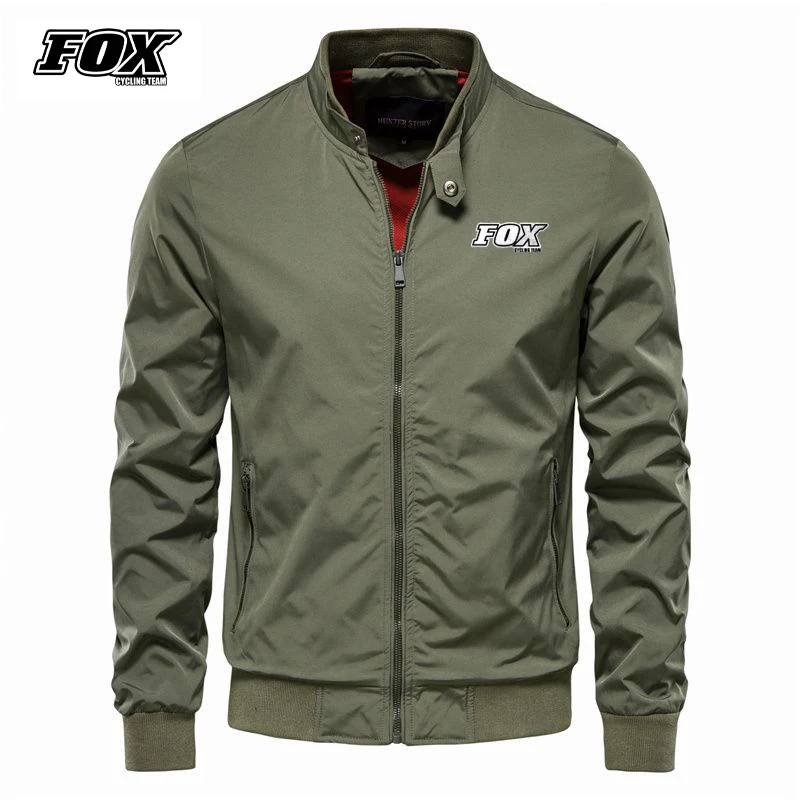 

FOX Cycling Team MTB Jacket Cortavientos Ciclismo Hombre Men Bicycle Motocross Clothing Riding Bike Downhill Windbreak Outerwear