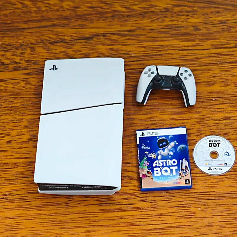 

Tomy Authentic Playstation Miniature Game Console Model Micro Scale Gashapon Collectible Hobby Collection Display Adult Gift