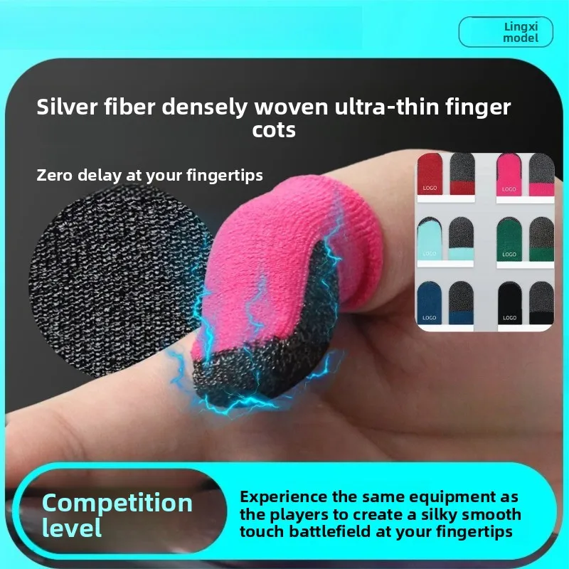 Thumb Gloves Touch Screen Finger Cots Sweatproof for PUBG Mobile Game Accessories