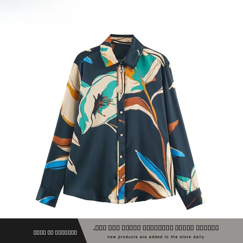 

Faionable, осенне-зимнее новое поступление, женское универсальное длинное све свободное платье с драпировкой и принтом из полиэфирного волокна