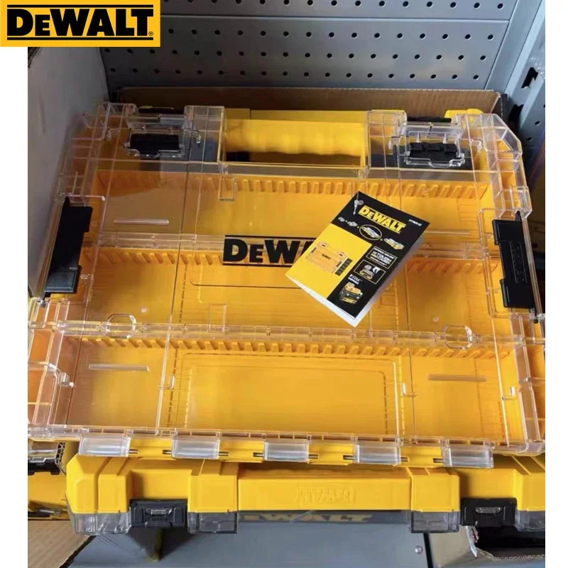 DEWALT DT70839-QZ Large Tough Case With 6 Dividers Divider Screws Bits Accessory Storage Box Dewalt Drill Driver Bit Tool Case