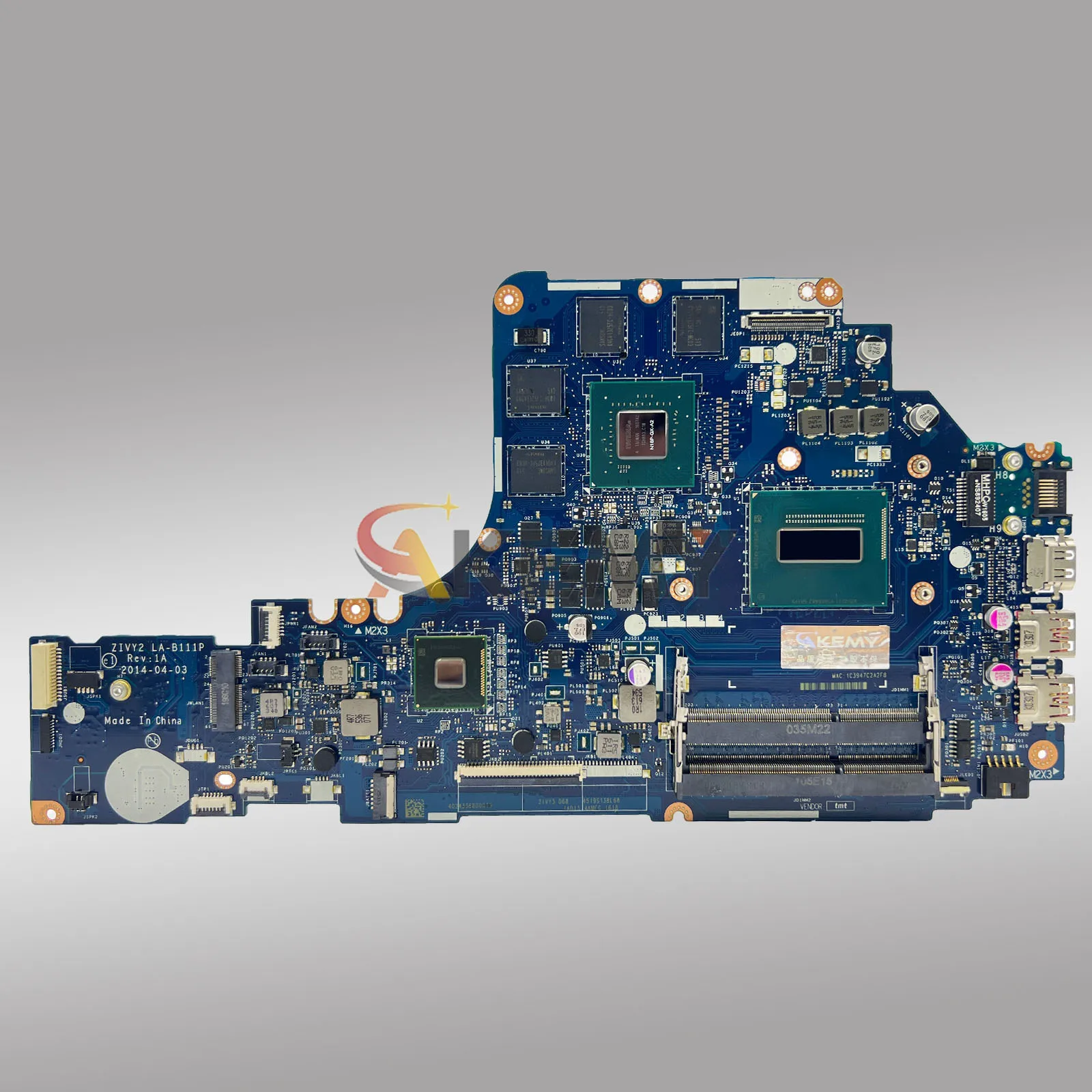 لينوفو Y50-70 اللوحة الأم للكمبيوتر المحمول LA-B111P مع i5 i7 4th Gen GTX960M 860M 2GB 4GB GPU 100% تم اختبارها بالكامل