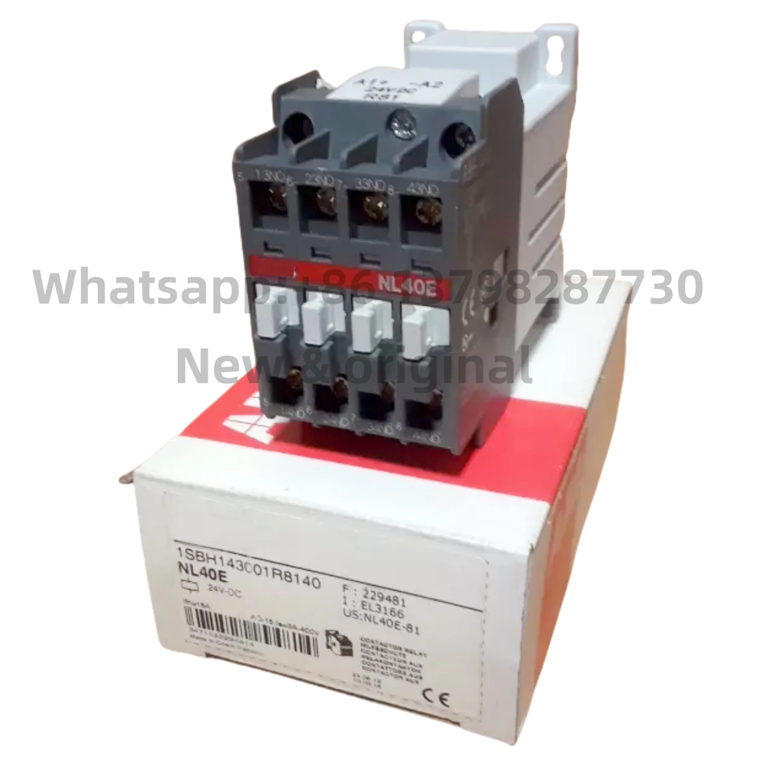 New original Intermediate relay NL40E * 110V DC