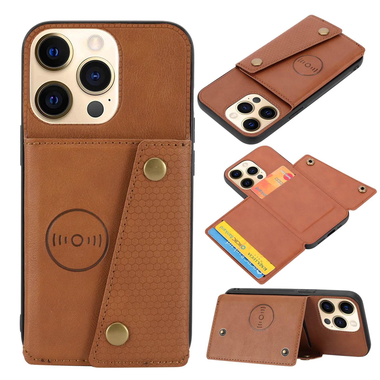 Twin Leather Case Phone Wallet Cover Anti-fall case for Samsung Galaxy A50S A30S A70 A70S A750 A7 A80 A90 A11 M11 A21 5G/2018