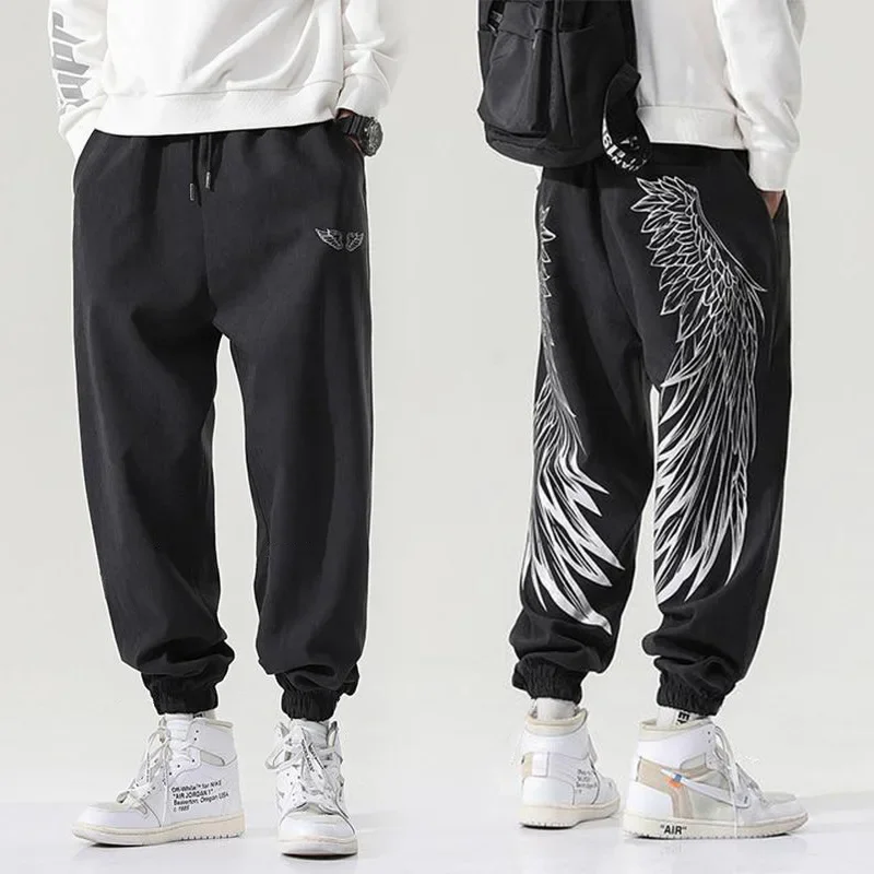 

Sweatpants Men's trousers Loose casual trendy brand sweatpants Closed fitness Muscle fitness Running training Squat