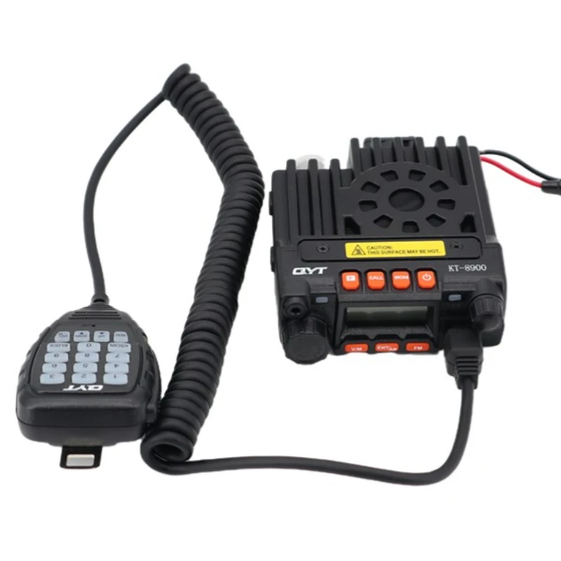 Imagem -05 - Qyt Kt8900 Mini Rádio Transceptor 25w Carro Estação de Rádio Móvel Uhf Vhf Banda Dupla 136174 400480mhz Walkie Talkie de Longa Distância