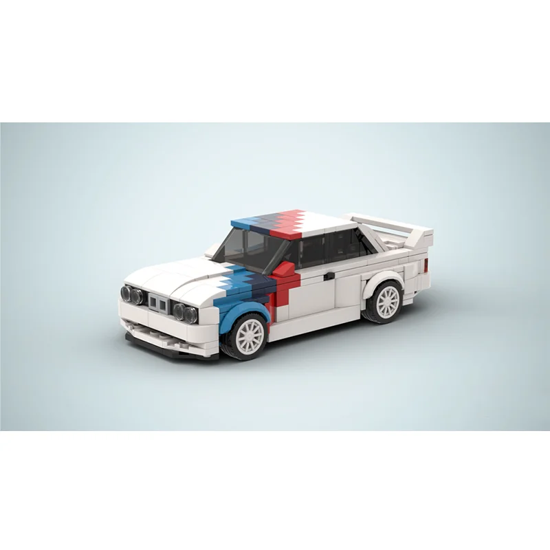

Building block car model 455 parts City Speed Champion M3 DTM Classic Racing Toy for Boys Christmas Gift