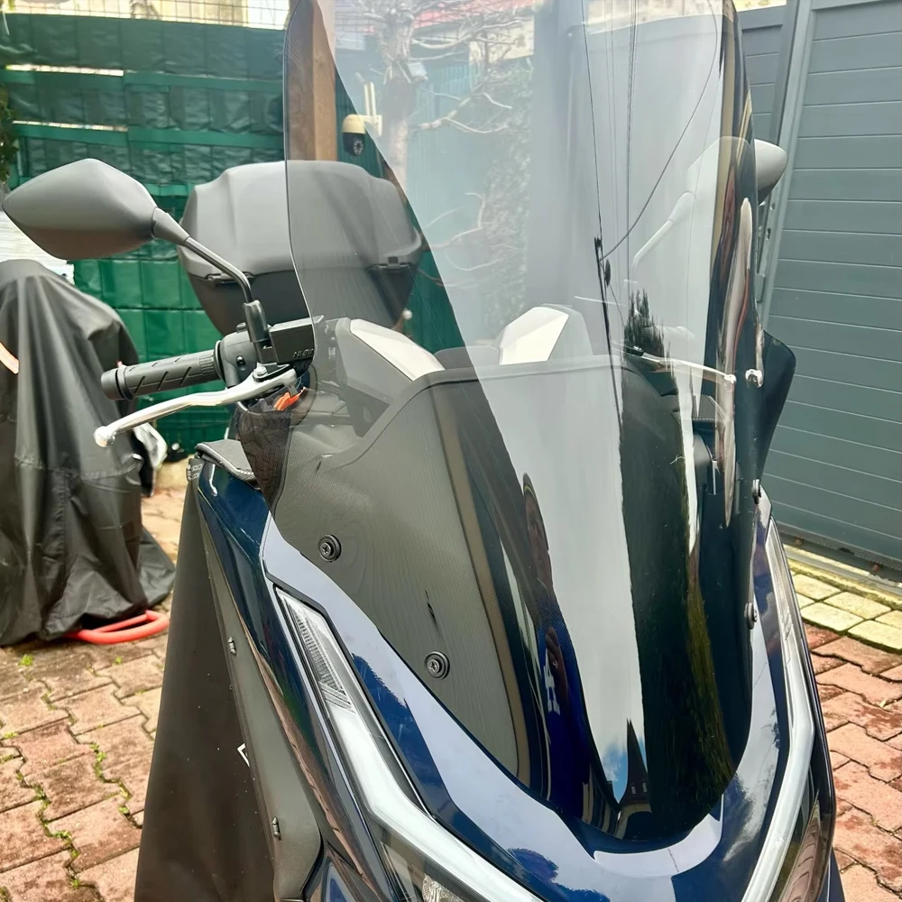 For Honda PCX160 2025 2026 PCX125 Windshield Windscreen Motorcycle Accessories Raised Screen PCX 125 160 Wind Deflectors Visor - view 3