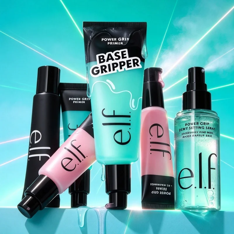Popular Original ELF 75ml Power Grip Refreshing Easy Absorb Moisturize Facial Primer Firming Hydrating Pre-makeup Setting Spray