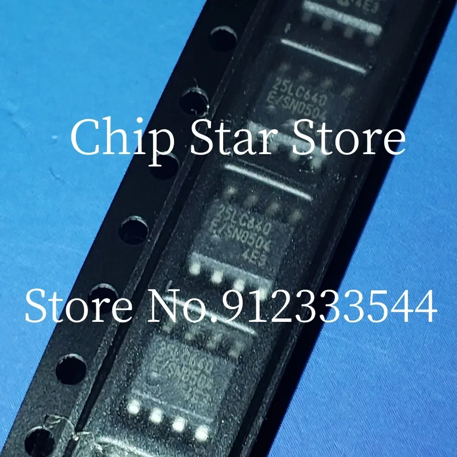 5-100Pcs 25LC640-E/…