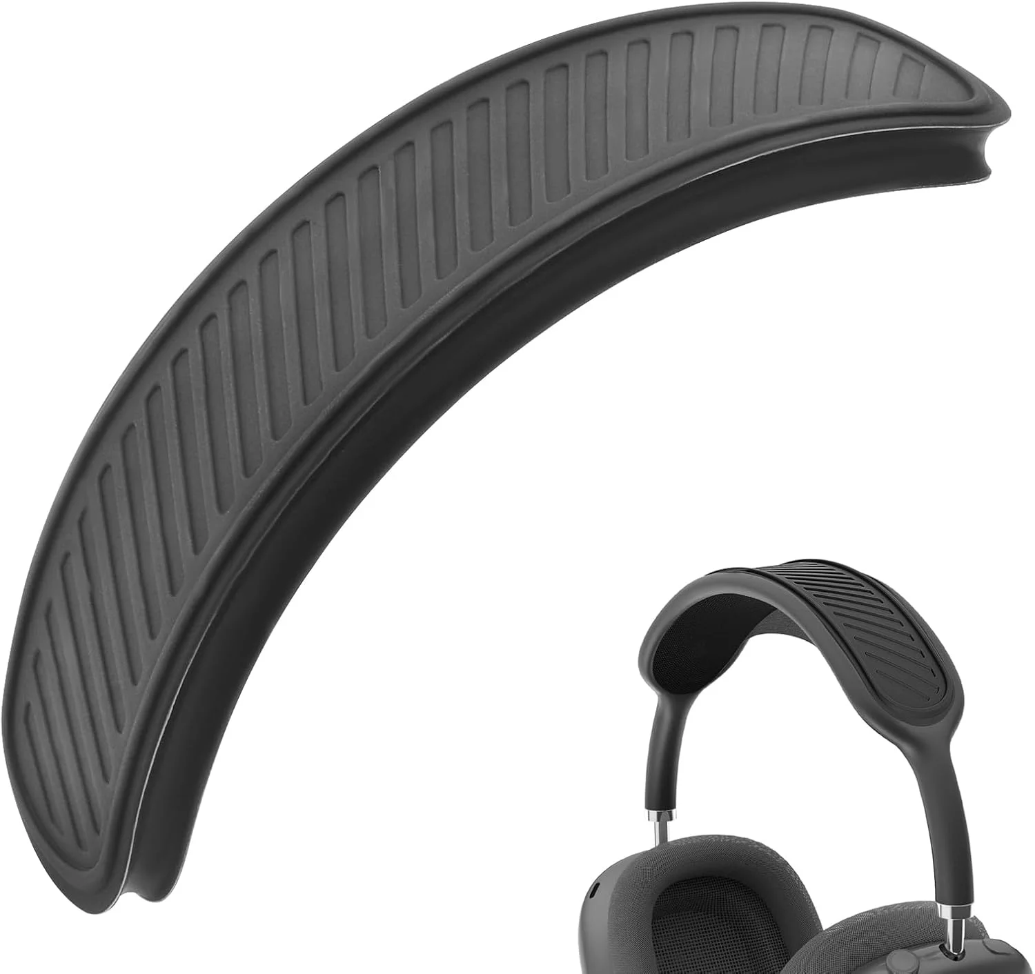 

Silicone Headband Cover for Apple AirPods Max Washable Soft Headphone Headband Protectors/Comfort Cushion/Top Pad Protector