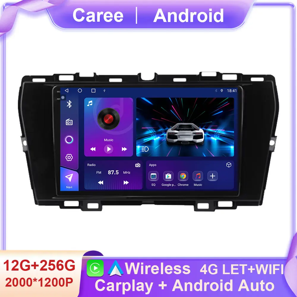 

Android 14 Carplay Auto Car Radio For SsangYong Tivoli 2019 2020 2021 Multmedia Video Player GPS Navigation 4G+WIFI DSP Stereo
