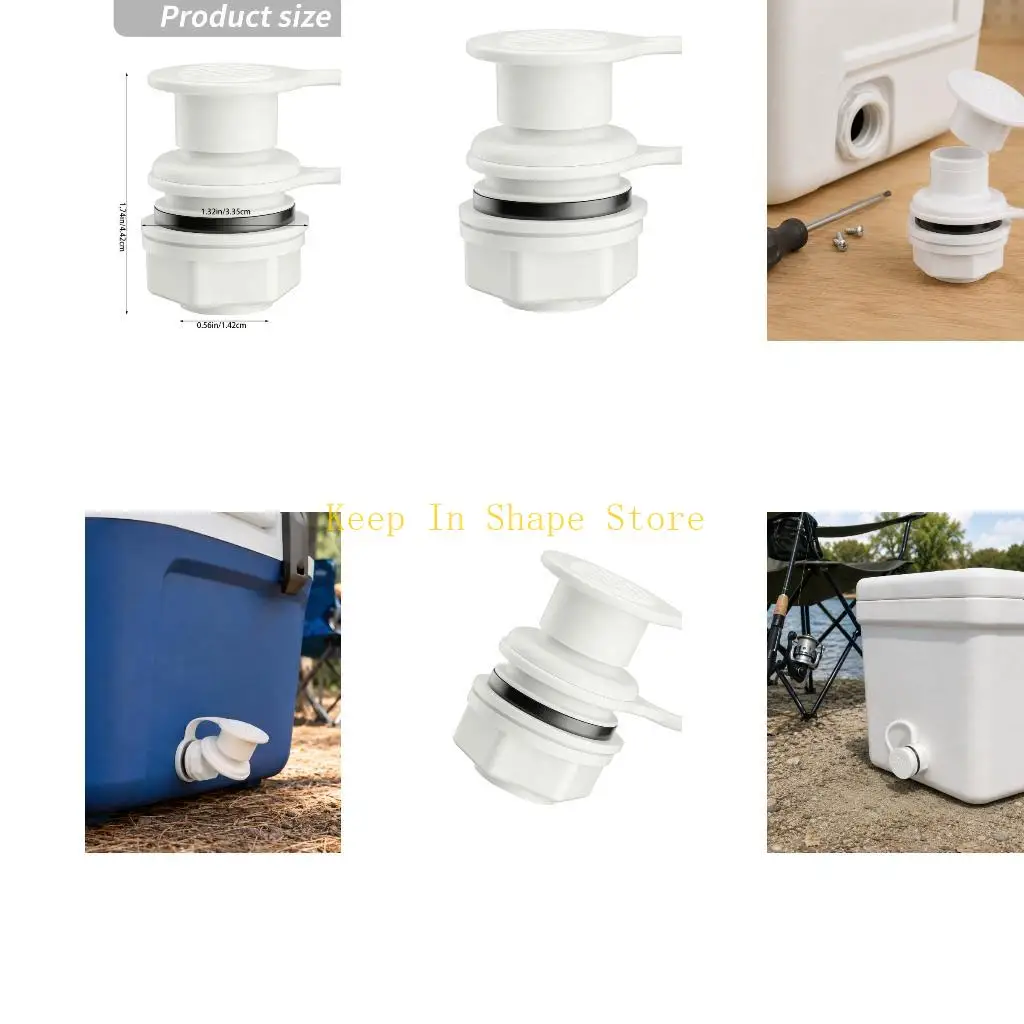U1JC Ice Chest Drain Service Cap for Water Outlet Covering Tasks Use