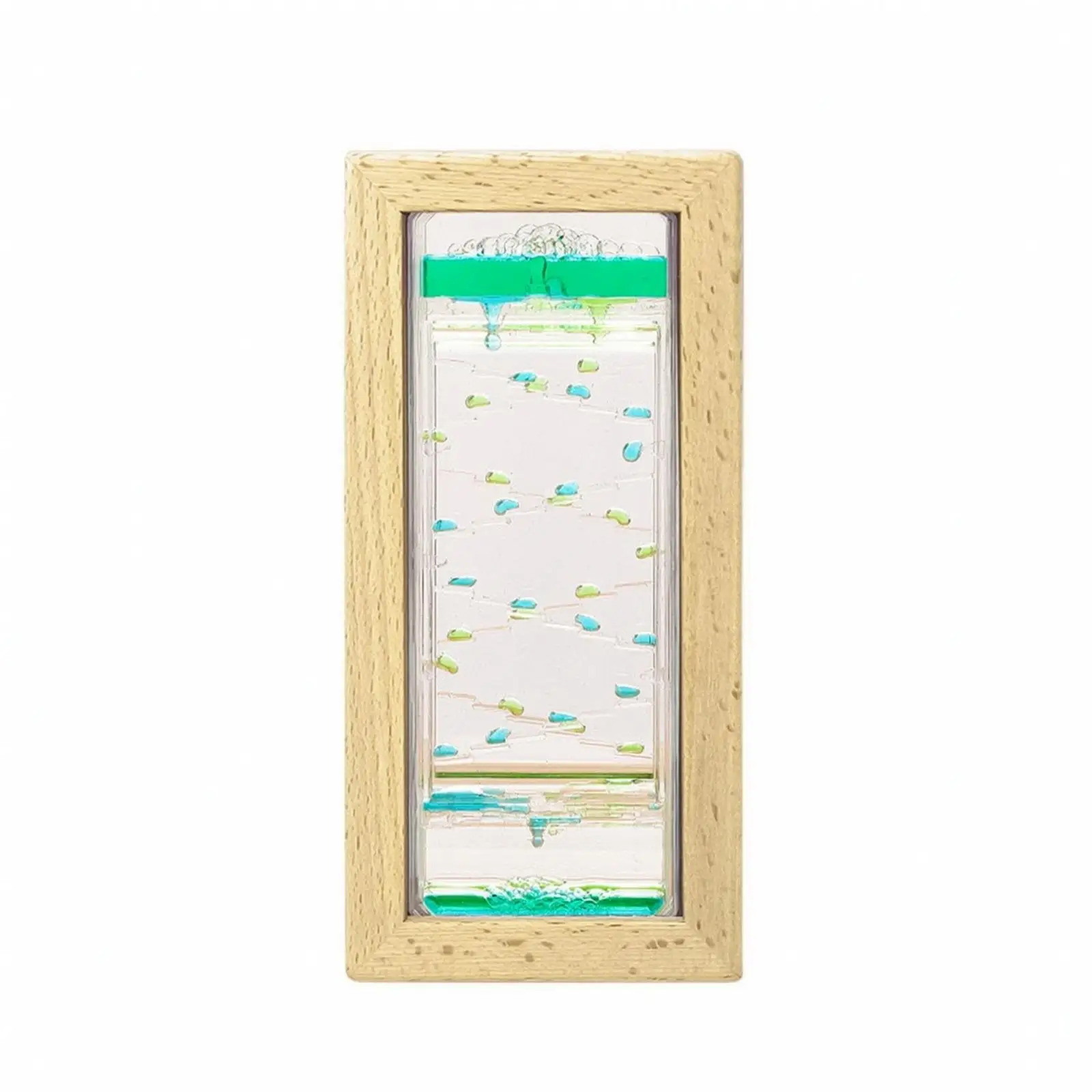 Sensory Oil Leak Game for Kids Wooden Bubbler Calming Visual Tracking Toy Montessori Interactive Learning
