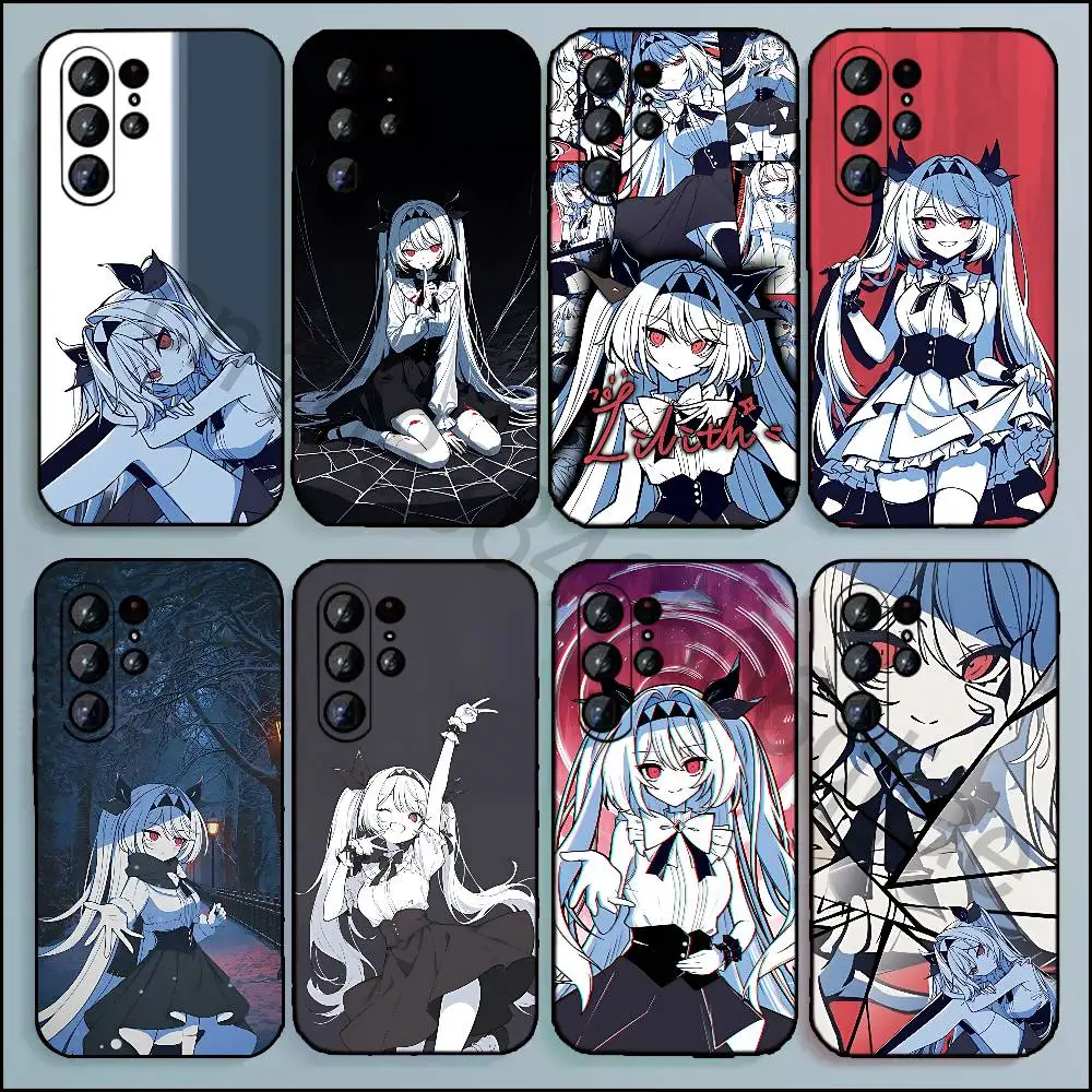 L-Lilith Phone Case For Samsung Galaxy A13,21s,22,31,32,52,53,71,80,A91 Soft Black Shell