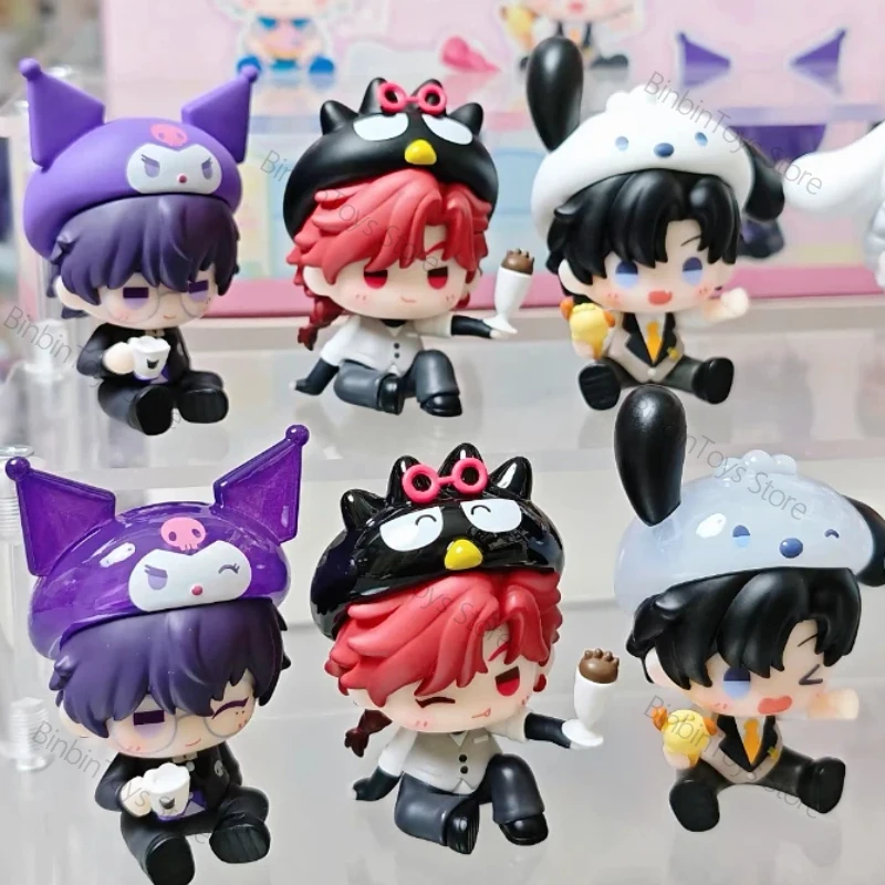 

Новые коллекционные фигурки Bilibili Toyfans Mini Link Click X Sanrio: милые персонажи в закрытых коробках, оригинальные герои, настольный декор, аниме-коллекционные предметы