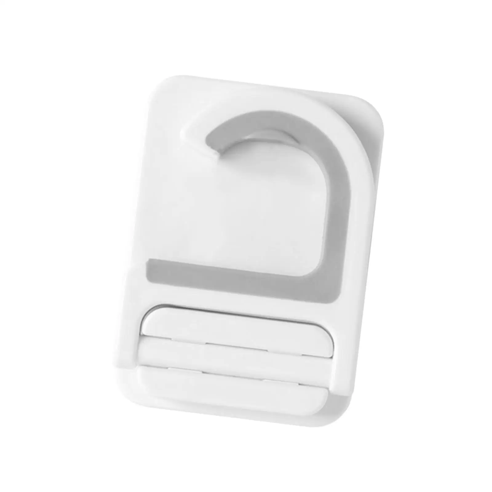 Bathroom Accessory Without Drilling Mop Holder Plastic Wall Mounted Broom Clip Anti Slip Hanger for Towels and Brushes - view 5