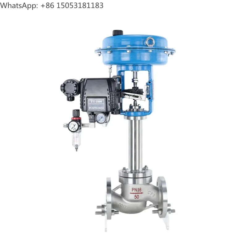 Low Temperature -196℃ Cryogenic Nitrogen Pneumatic Control Valve for Cryogenic Liquid Processing