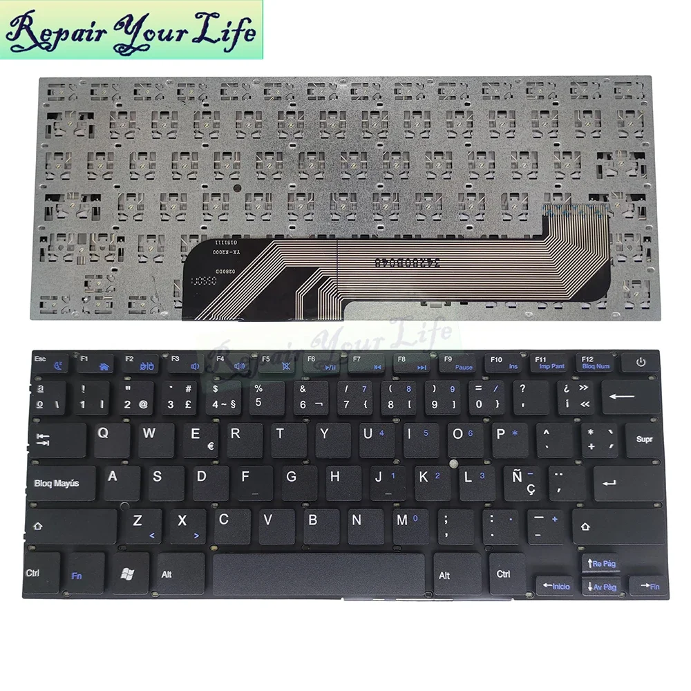 

Spanish Turkey Keyboard For Prestigio Smartbook 141C2 141A 141A01 141A02 141A03 Latin Teclado 0280DD YX-K2000 G151111 34280B048