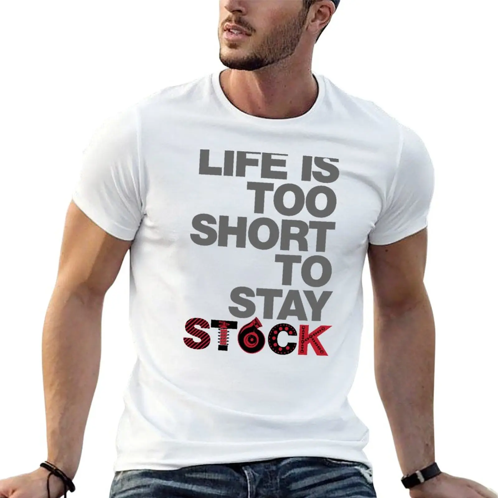 Life Is Too Short To Stay Stock T-Shirt Outdoor Working T-Shirt