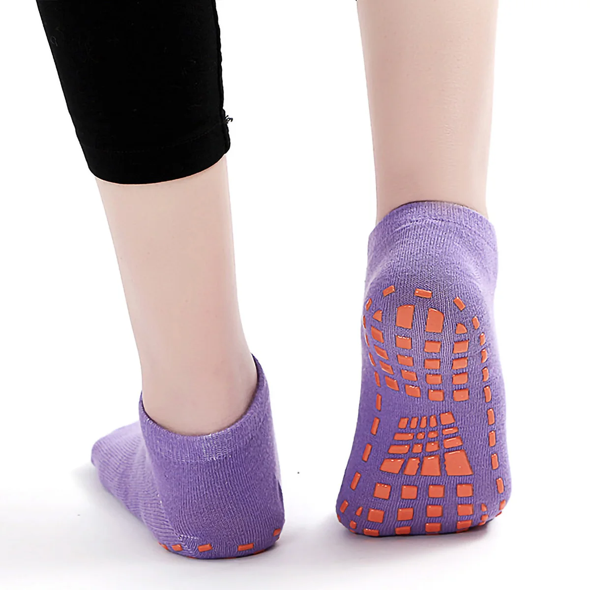 1/4 Paar Unisex-Trampolin-Socken aus Silikon mit rutschfestem Griff für Damen und Herren, Krankenhaus, Yoga, Pilates, Indoor-Sportarten – Detail 9