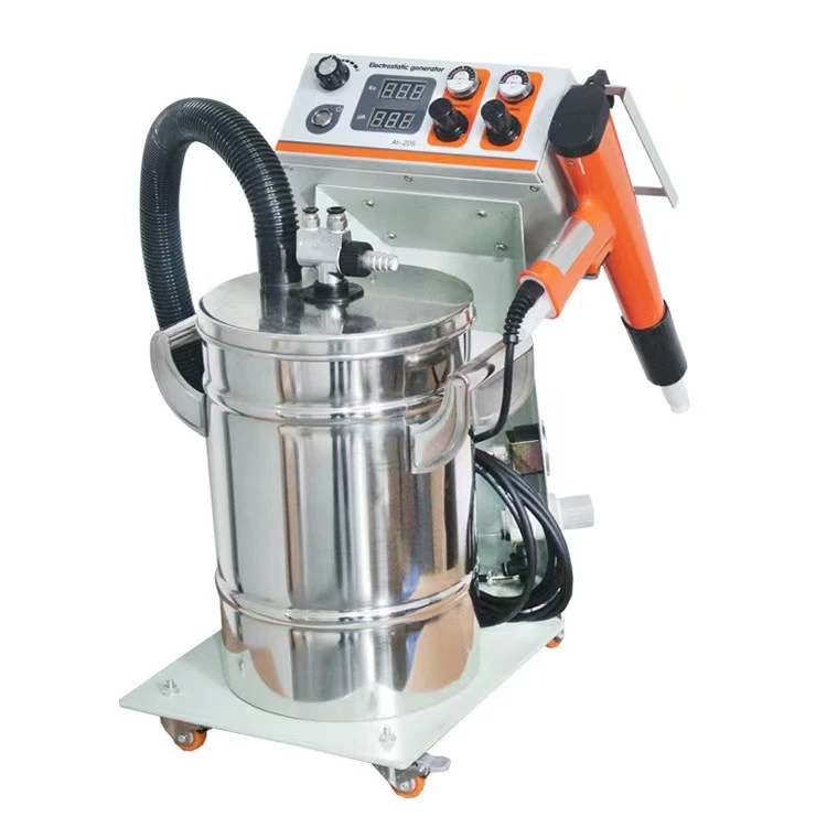 Experimental lab powder coating machine electrostatic powder spray machine