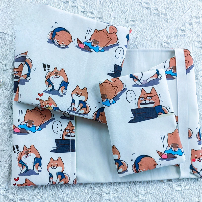 【Cute Chaigou】Original Handmade A5A6 Notebook Covers Protector Book Sleeve Crafted Fabric Products Diary Cover,in Stock