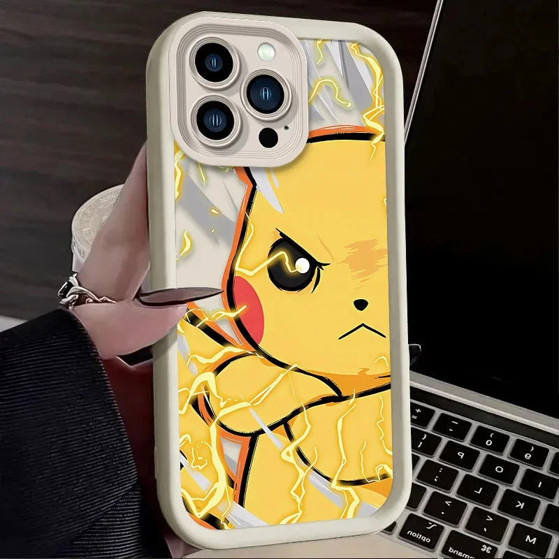 Funda de teléfono con diseño de Anime Gengar Monster para Xiaomi F7 5G M7 4G 15T PRO 17 PRO MAX 14T Poco F7 X7 M7 Pro Mi 8