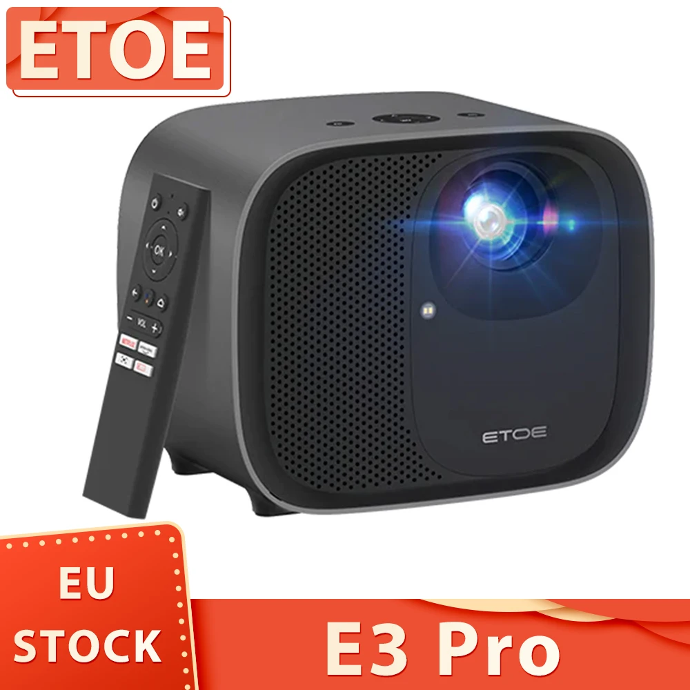 ETOE E3 Pro Projector: Een Gedetailleerde Beoordeling van Kracht, Kwaliteit en Gebruiksgemak