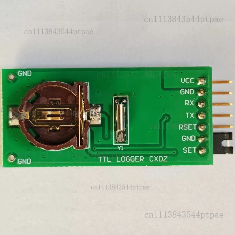 Serial Data Logger with Tf/sd Card Storage and Clock, Read/write Recorder