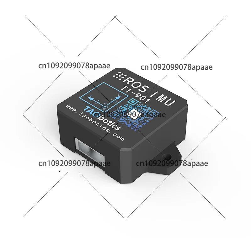 

9-Axis IMU Sensor for Robotics, USB Gyroscope Accelerometer Magnetometer, ROS-Compatible Attitude Module