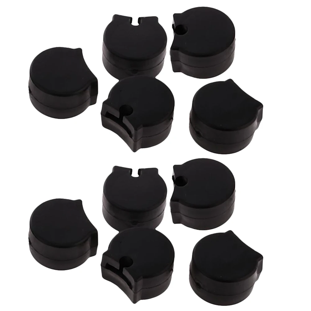 

10pcs Clarinet Thumb Rest Cushions Rubber Finger Protective Pad Covers Simple Support Accessories Instrument Playing Aid