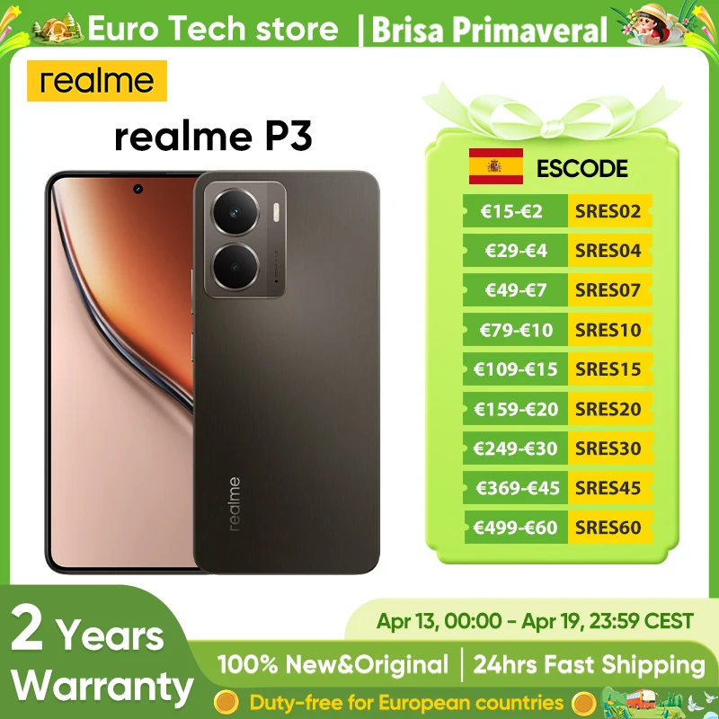 realme p3 5g (12/256gb) グローバル版 realme P3 5Gのスペックまとめ！AnTuTu75万でIP66/68/69対応のスマホ