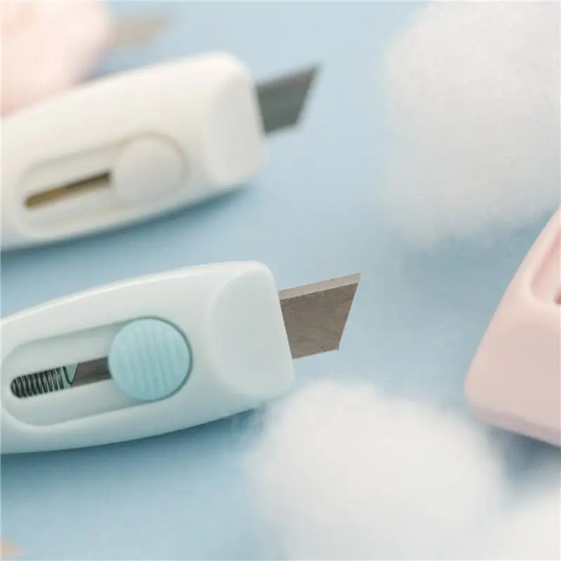 Adorable Rabbit Cloud Color Utility Knife Mini Portable Cute Cloud Color Utility Knife Paper Cutter Utility Knife Paper Cutters