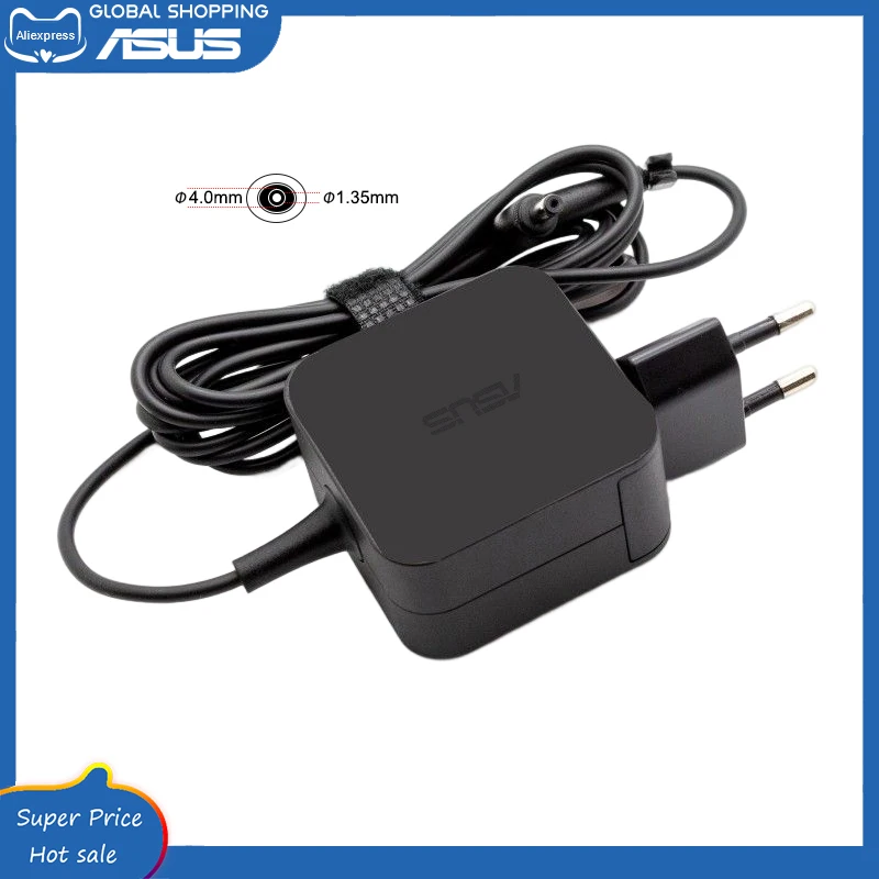 الأصلي Cargador ADP-45W 19V 2.37A 4.0x1.35 مللي متر AC محول شاحن الكمبيوتر المحمول ل Asus D541SC D555Y D540Y F540B F540BA F540BP F540UA