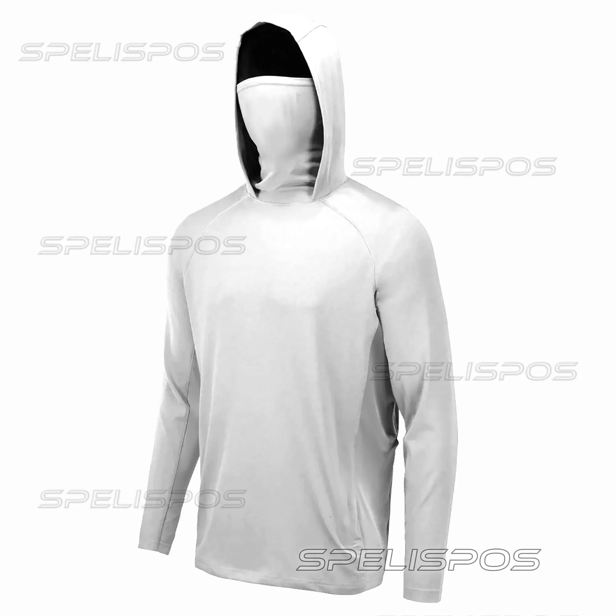 Angel hemden bis 50 schnell trocknende Kapuzen masken oberteile tragen atmungsaktive Sommer-Langarm-Fisch hemd benutzer definierte Anti-UV-Camisa de Pesca