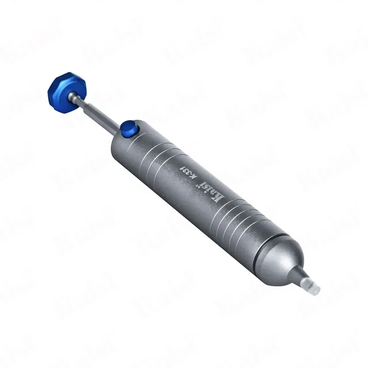 KAISI K-331-absorbente de estaño fuerte de aleación de aluminio, desmontaje Manual, eliminación de residuos electrónicos, herramienta de soldadura