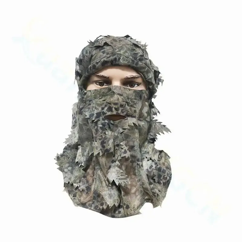 3D Camouflage Balaclava Full Face Mask Wargame Cycling Hunting  Bike  Helmet Liner Tactical Airsoft Cap