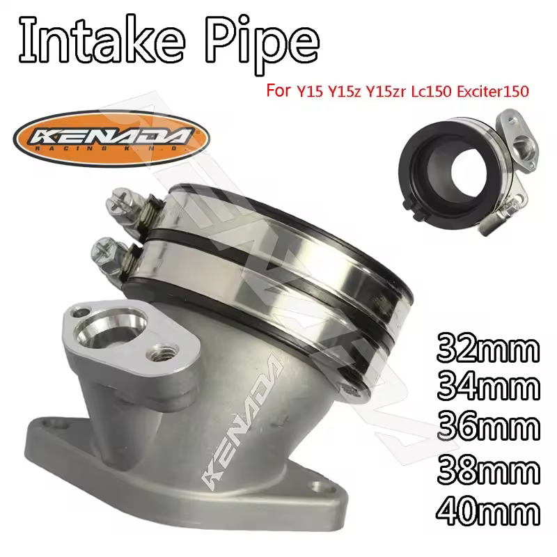 Collettore di aspirazione con corpo farfallato KENADA RACING per Y15 Y15z Y15zr Lc150 Exciter150