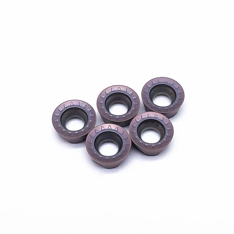 RPMT10T3MO VP15TF 10Pcs ตัดแทรกคาร์ไบด์สำหรับ CNC/มิลลิ่ง1 Order