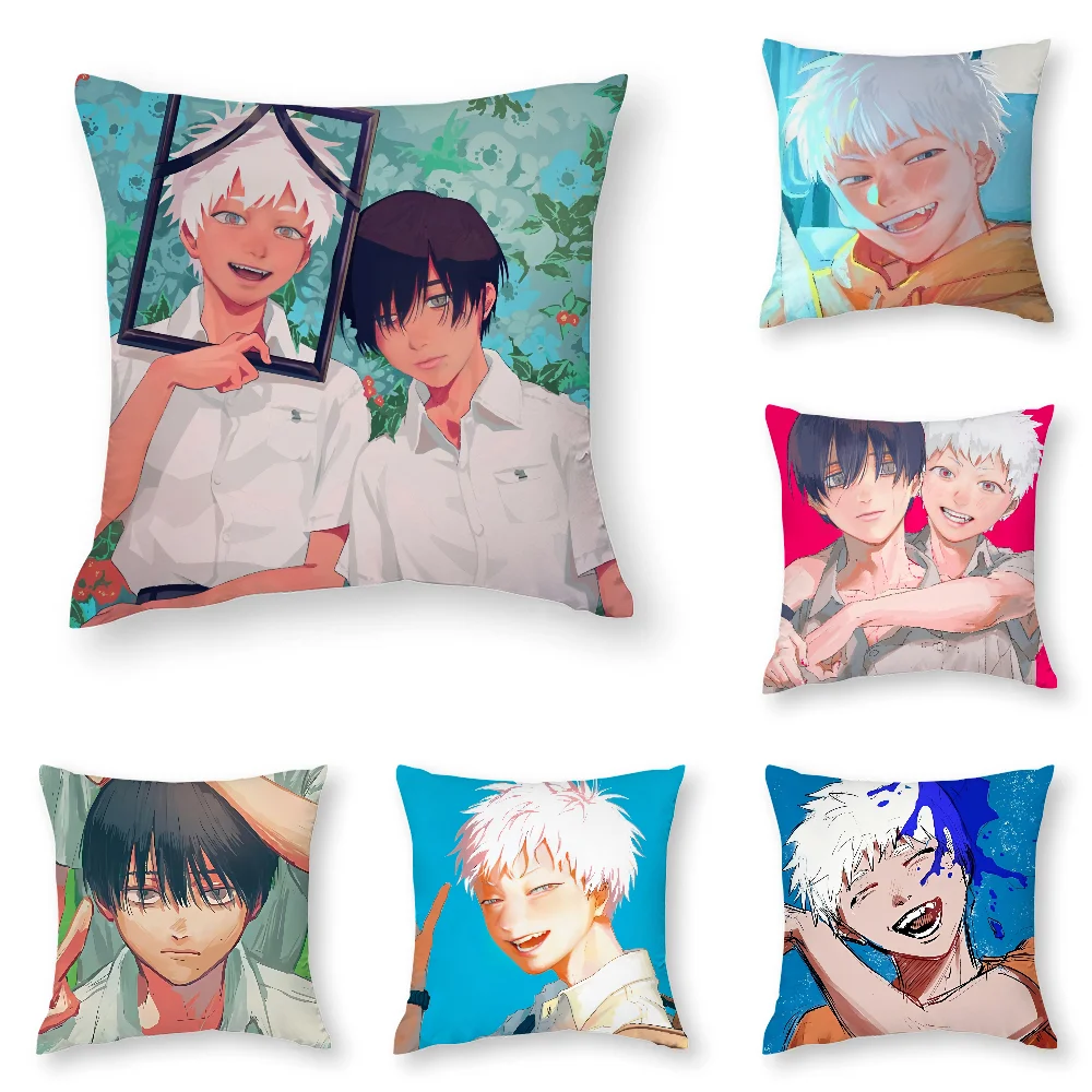 

The S-Summer Hikaru Died Pillow Case 3D Print Polyester Fiber 45*45 cm Home Sofa Throw Pillow Cover Decoration Festival Gift