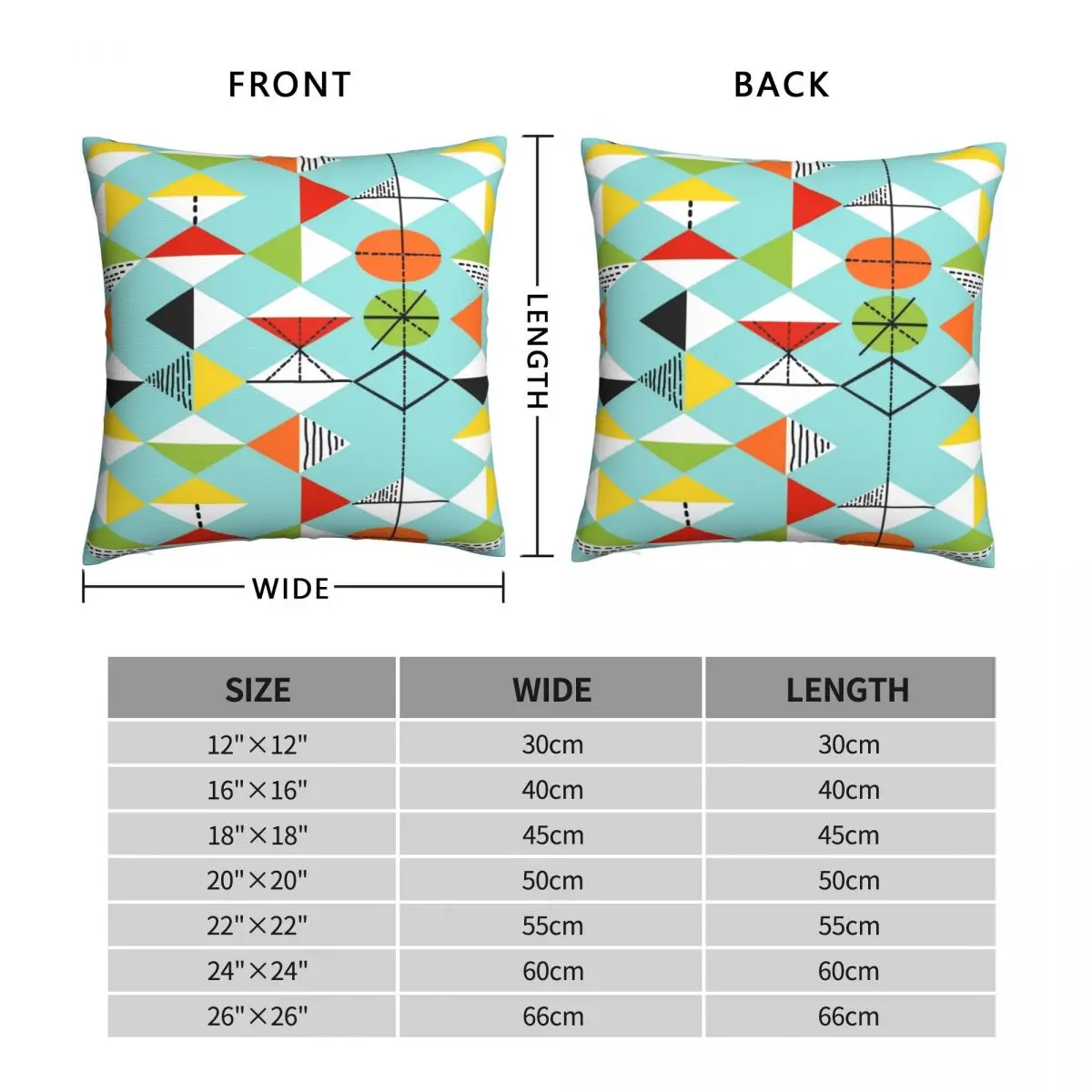 Retro Harlequin Pattern Pillowcase Polyester Linen Velvet Pattern Zip Decorative Throw Pillow Case Room Cushion Cover Wholesale