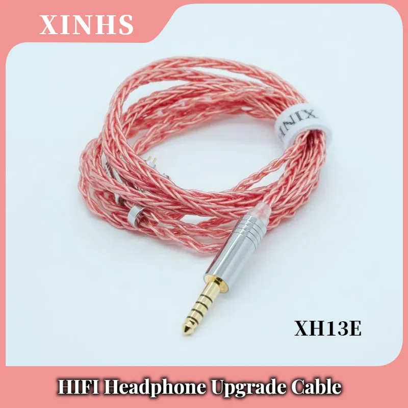 

XINHS XH13E 8-ядерный OCC посеребренный кабель для обновления наушников HIFI для различных наушников 0,78 2PIN/встраиваемый 2-контактный/MMCX/QDC
