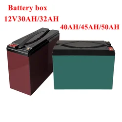 12v 50Ah High quality ABS battery box battery case 12V 60Ah 30Ah 25Ah 40Ah 20Ah 24V 50AH lifepo4 li ion lead acid battery BOX