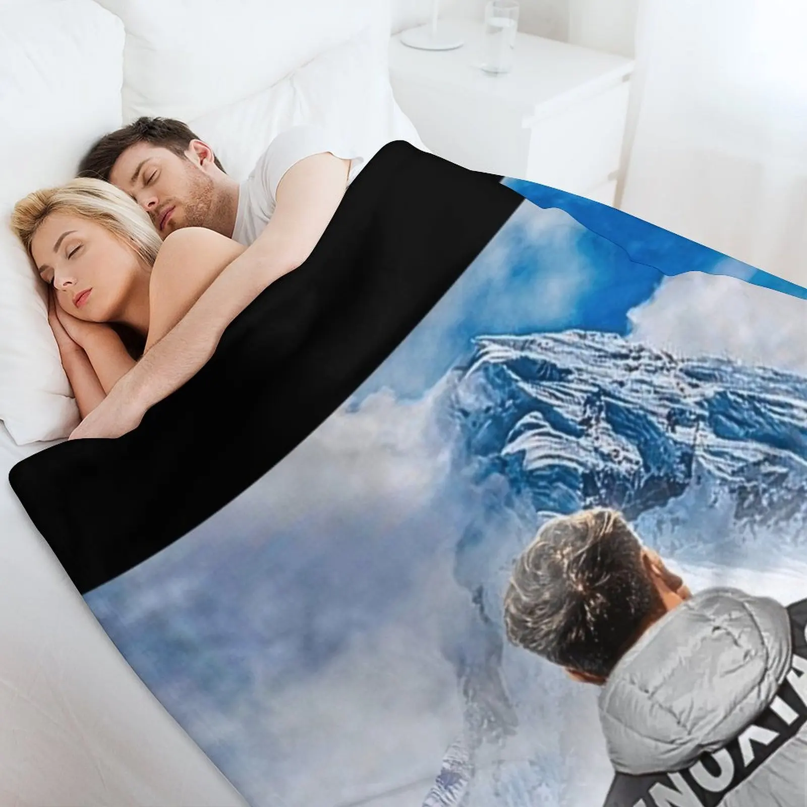 Inoxtag Everest - بطانية رمي إينوكس للأريكة رقيقة أنعم قيلولة بطانيات سميكة فاخرة #4